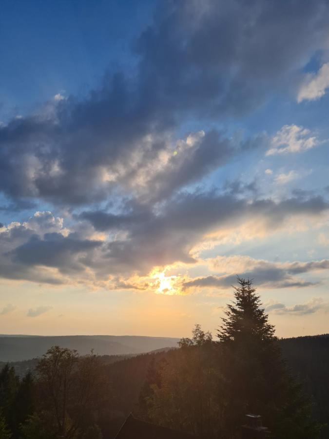 Haus Steindoebra Villa Klingenthal Eksteriør billede